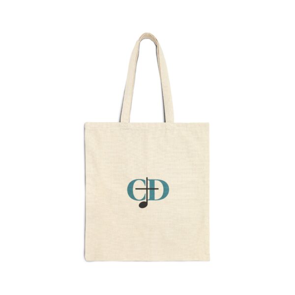 The Catholic Dad Cotton Canvas Tote Bag - 'The Goal Is Heaven' - Image 3